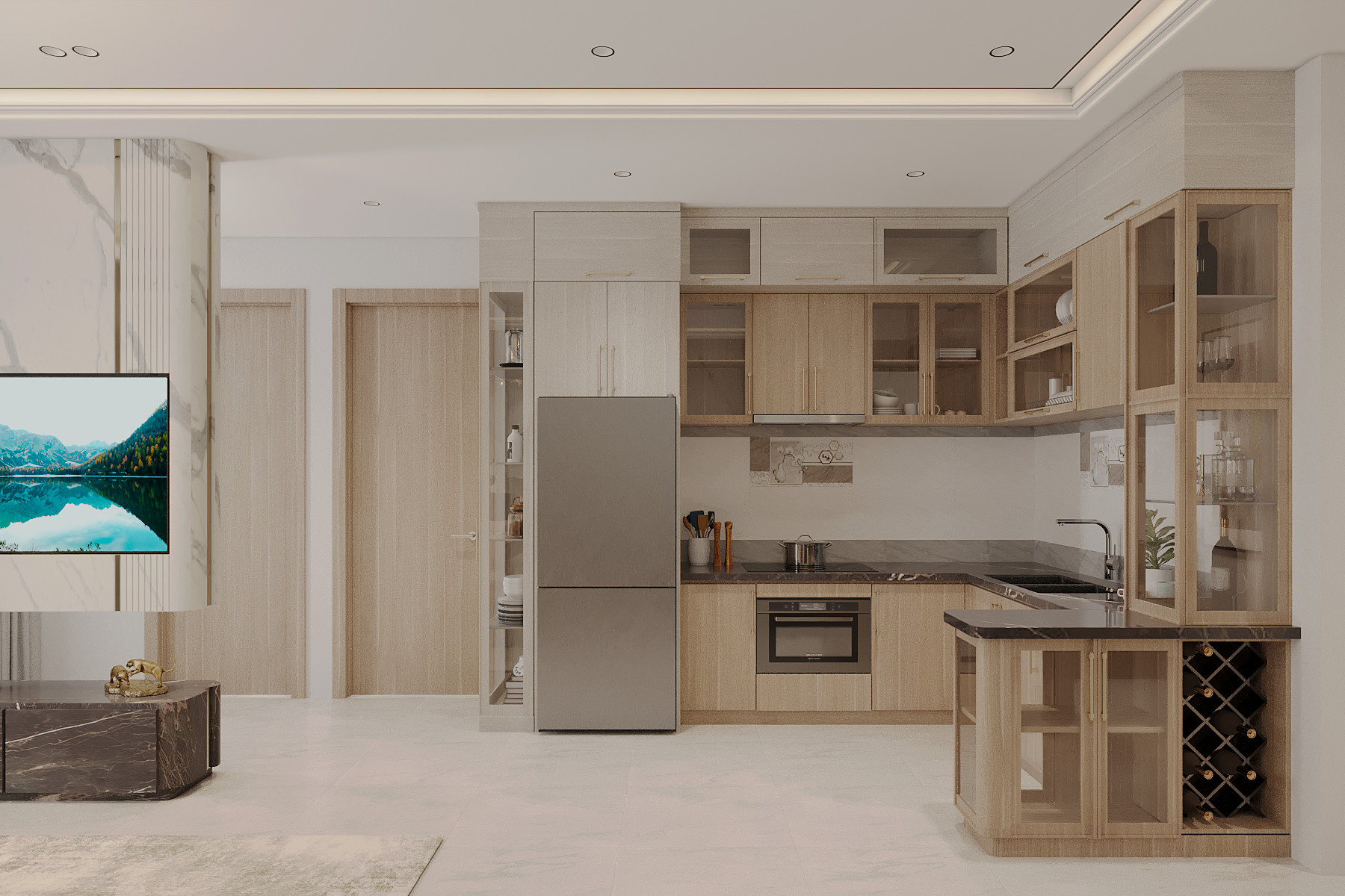 Thiết Kế Bản Vẽ 3D Nội Thất Cần Thơ: Giải Pháp Trực Quan Cho Không Gian Sống 17 Bản vẽ chi tiết tủ nội thất