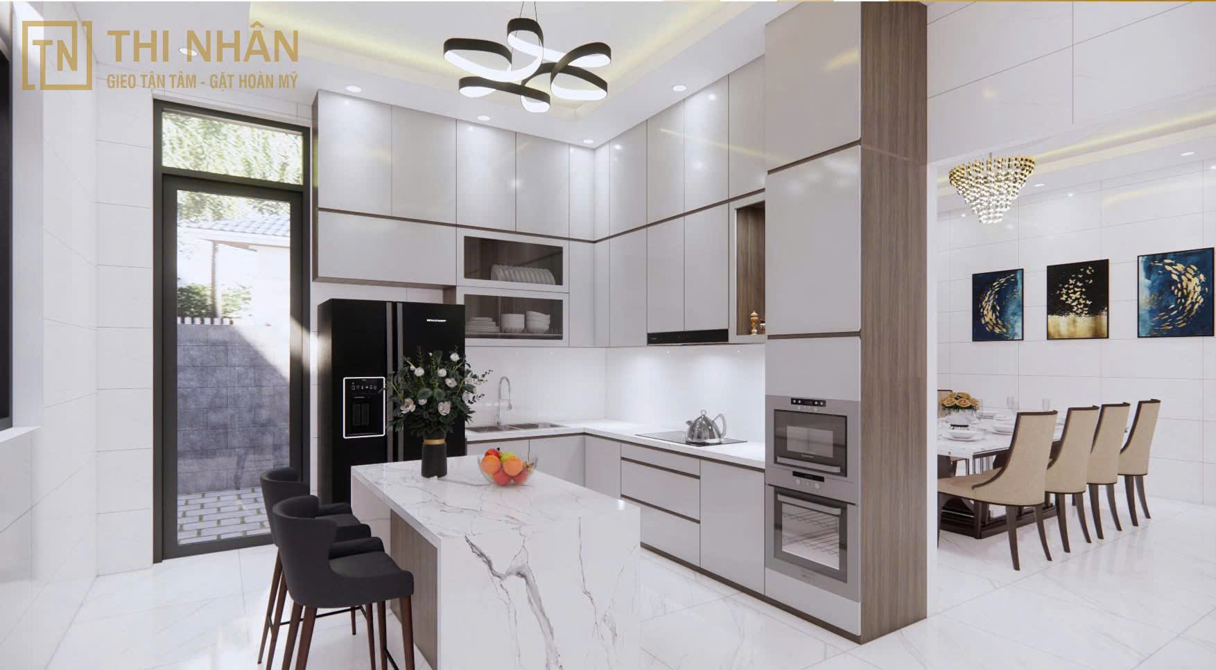 Đặt Đóng Nội Thất Tại Xưởng: Giải Pháp Tối Ưu Chi Phí Cho Gia Chủ 3 Sử dụng vật liệu gỗ công nghiệp trong thi công nội thất