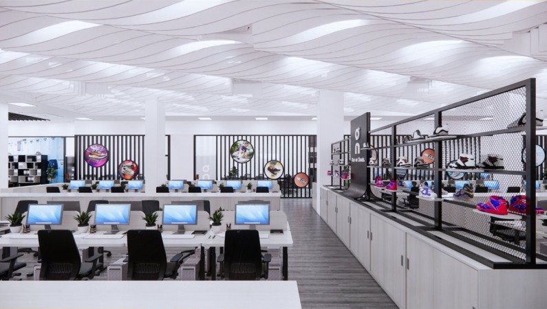 Thi Công Nội Thất Cần Thơ Trọn Gói: Toàn Cảnh Thiết Kế 3D Văn Phòng Khu F - Nhà Máy FVN 208 Phòng họp văn phòng FVN 52