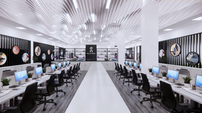 Thi Công Nội Thất Cần Thơ Trọn Gói: Toàn Cảnh Thiết Kế 3D Văn Phòng Khu F - Nhà Máy FVN 216 Phòng họp văn phòng FVN 60
