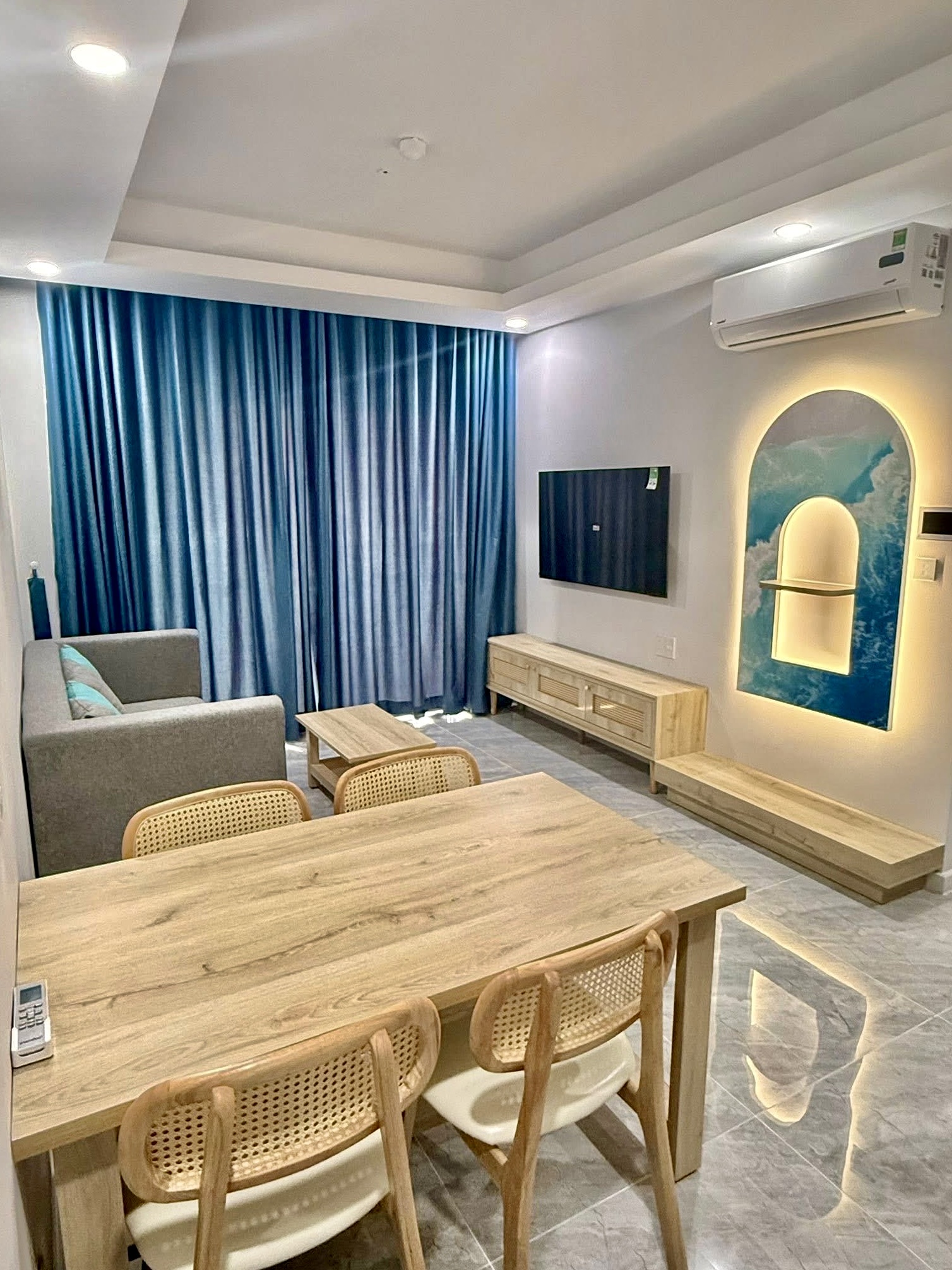 Thi Công Nội Thất Cần Thơ Trọn Gói: Tối Ưu Không Gian Căn Hộ Thực Tế Tại Chung Cư Cara 61 Thực tế thi công nội thất căn hộ chung cư Cara Cần Thơ