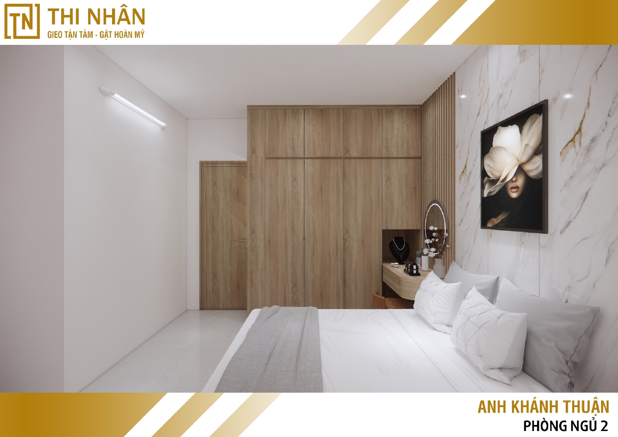 Thiết Kế 3D Nội Thất Căn Hộ Tại Cần Thơ: Giải Pháp Bố Trí Không Gian Trực Quan 24 Góc nhìn khác của bản vẽ thiết kế 3D